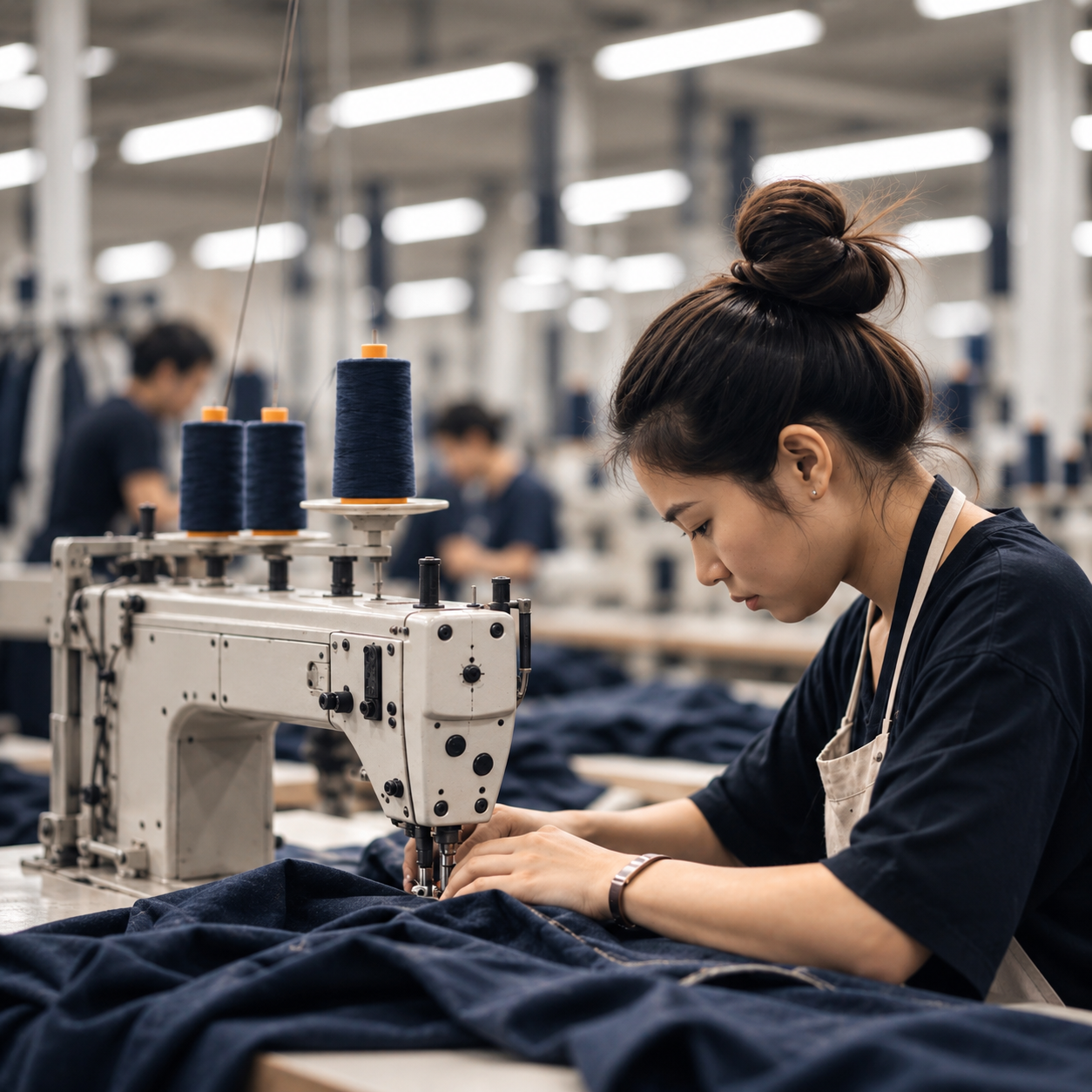 Garment production and manufacturing environment